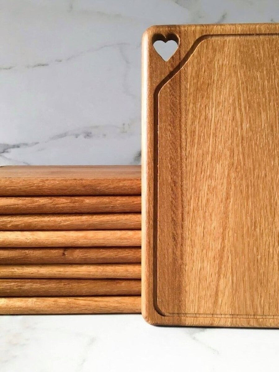 Baby Heart - Edge-Grain cutting board