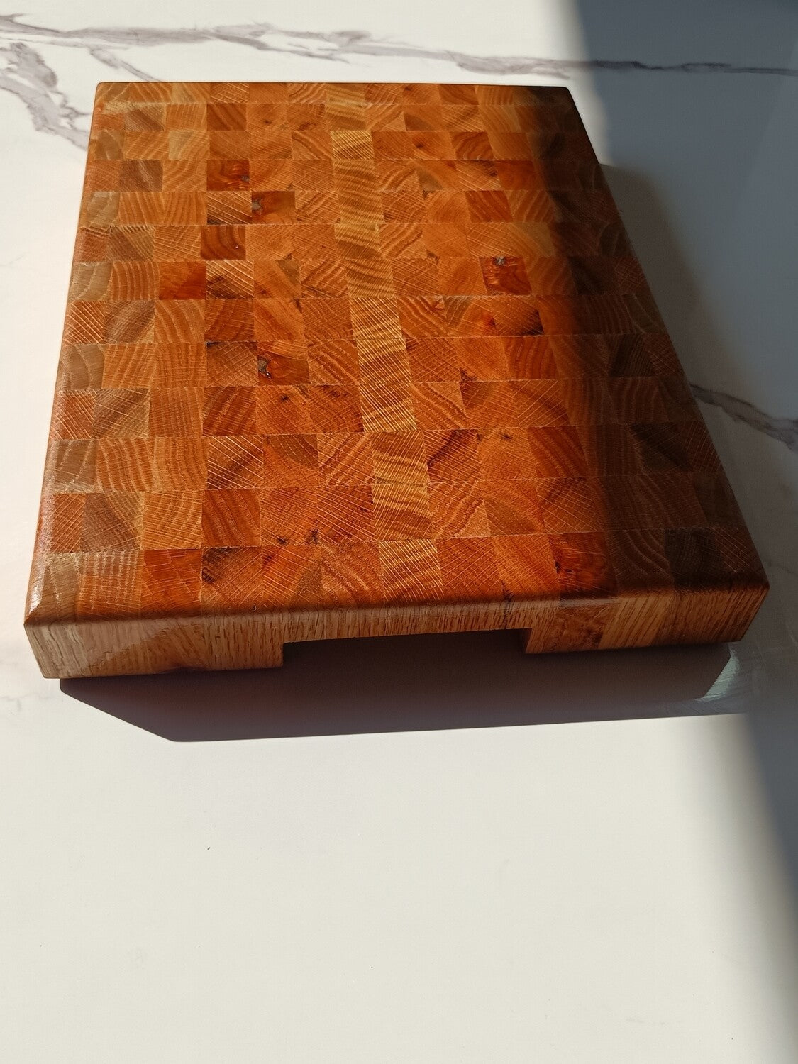 End Grain Oak Cutting Board