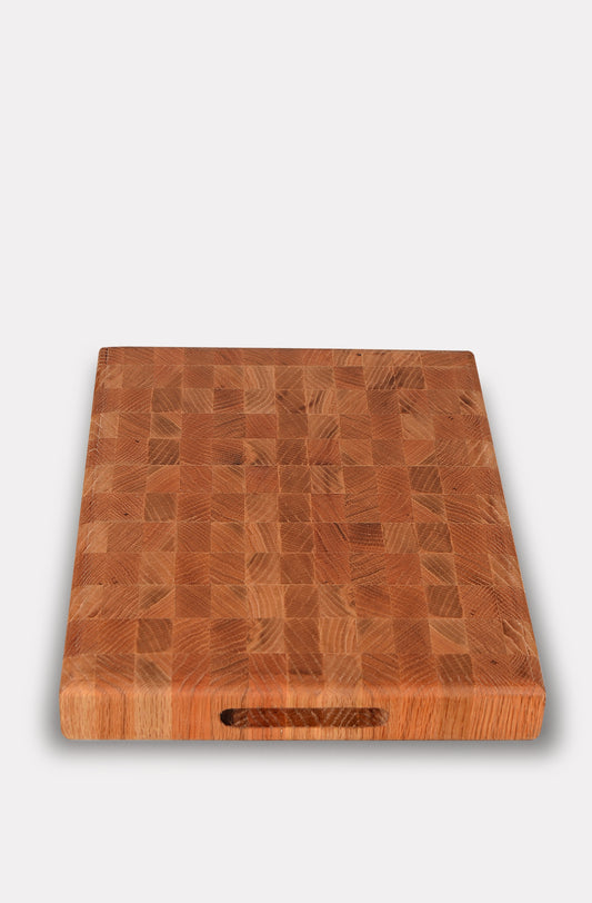 End Grain Oak Cutting Board